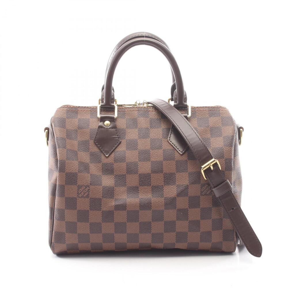Louis Vuitton Speedy Bandoulière 25 2-Way Handbag, Coated Canvas and Leather,...